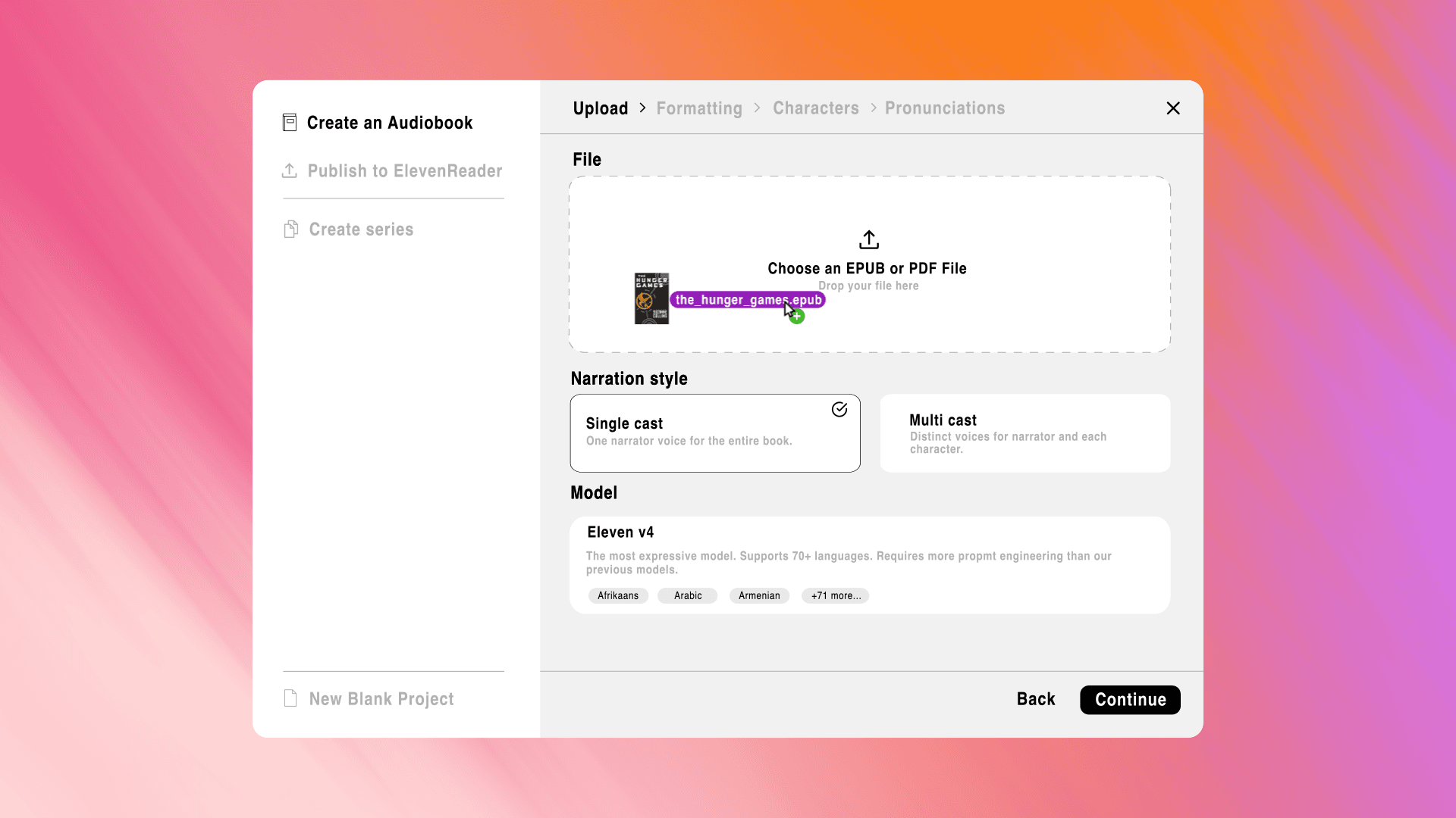 ElevenLabs Creative — Frame 1